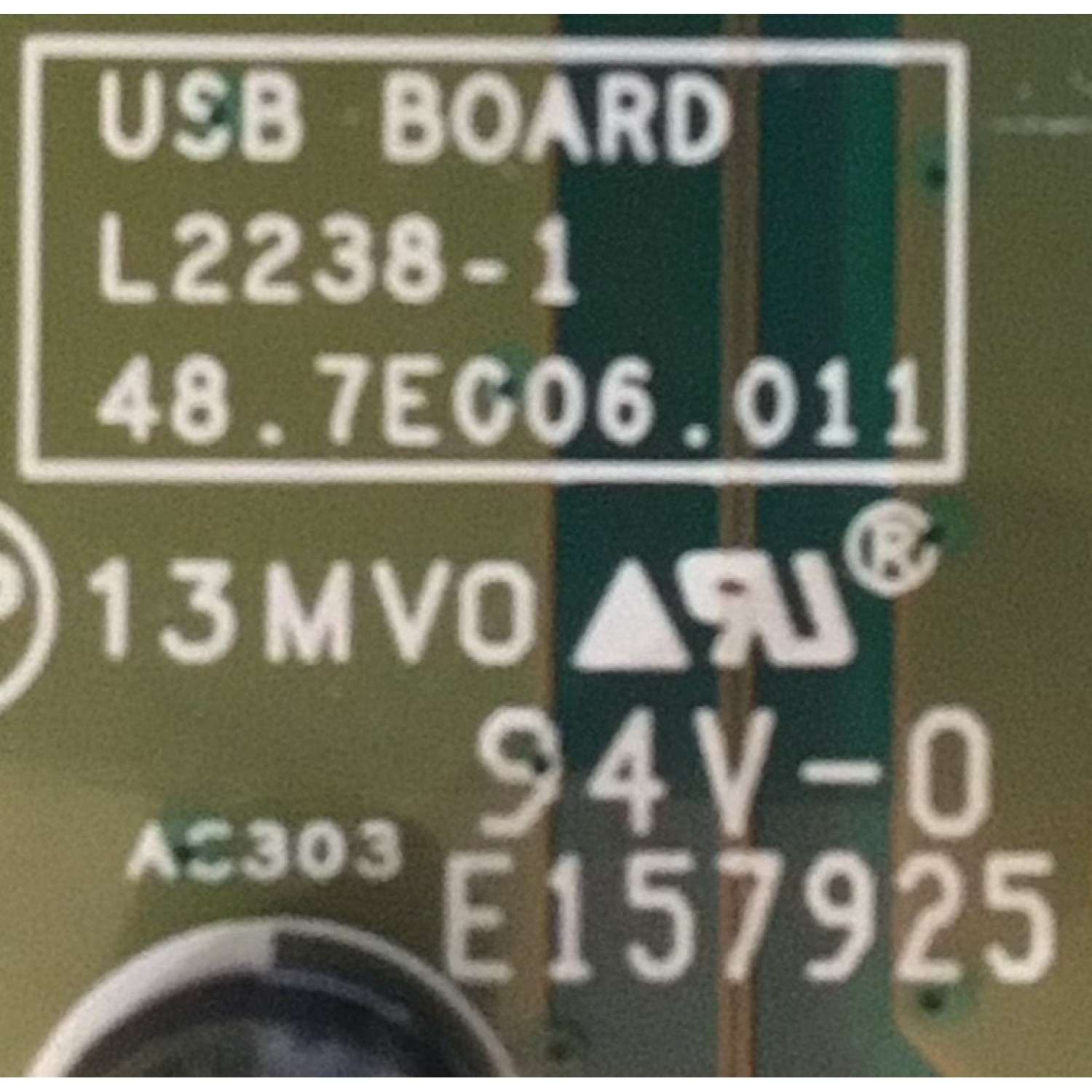 TARJETA  USB PARA MONITOR ACER / NUMERO DE PARTE 24086737 / 48.7E006.011 / L2238-1 / 408673712 / 66.7E002.A01G / PANEL LM320WF3 (SK)(L1) / MODELO T232HL - Imagen 4